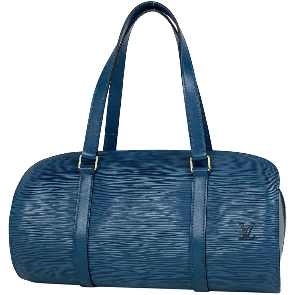 Louis Vuitton Soufflot Barrel Bag Epi Toledo Blue